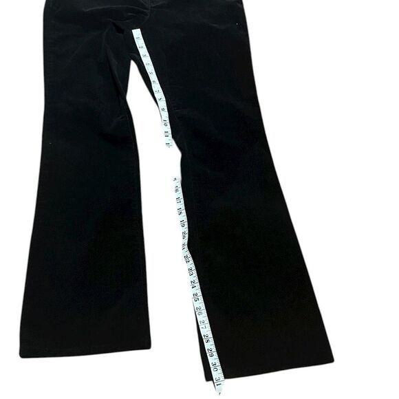 Ralph Lauren Black Corduroy Classic Bootcut Pants, Size 6 - Picture 10 of 10